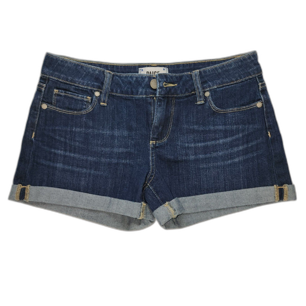 Paige Roll Cuff Jean Shorts Size 26